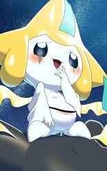 10:16 2020 absurd_res anon blush bodily_fluids cum cum_in_pussy cum_inside female female_penetrated feral first_person_view genital_fluids hi_res human human_on_feral interspecies jirachi katahane3 legendary_pokemon looking_at_viewer male male_on_feral male_penetrating male_penetrating_female mammal nintendo penetration pokémon_(species) pokemon pokemon_(species) pokephilia straight vaginal_penetration video_games