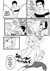 1boy 1girls breast_expansion breasts comic duo english_text expansion female just-add-water99 male original original_character romantic romantic_couple text