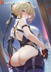 evelyn chevalier from hoyoverse by lunealter