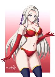 breasts edelgard_von_hresvelg female female_only fire_emblem fire_emblem:_three_houses grey_hair nintendo solo sonicheroxd