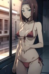 ai_generated blue_eyes blush code_geass female kallen_stadtfeld red_hair stable_diffusion