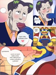 customer_service king_dedede kirby_(series) tagme