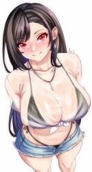 anisdrawn breasts female female_only final_fantasy final_fantasy_vii red_eyes solo tifa_lockhart