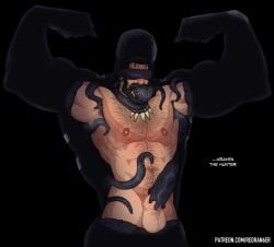 bondage bound gay kraven_the_hunter male_only marvel marvel_comics revealyoursins venom_(marvel)