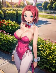 ai_generated blue_eyes blush code_geass female kallen_stadtfeld red_hair stable_diffusion
