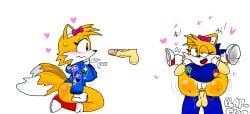 ass blush heart ohshit24s sonic_the_hedgehog tagme tails tailsko