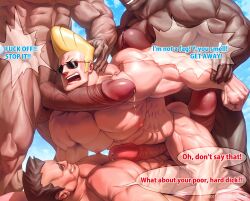 gangbang gay gay_sex johnny_bravo johnny_bravo_(series) male male_only rokudenashi tagme