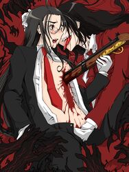 1male alucard_(hellsing) guro hellsing rip_van_winkle tagme