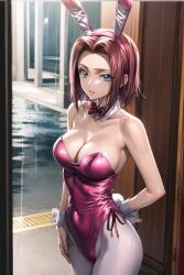 ai_generated blue_eyes blush code_geass female kallen_stadtfeld red_hair stable_diffusion