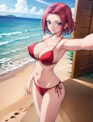 ai_generated blue_eyes blush code_geass female kallen_stadtfeld red_hair stable_diffusion