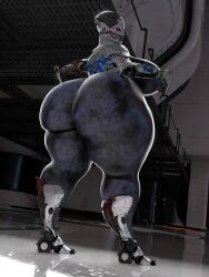 ada-1 big_ass big_breasts breasts bubble_butt bungie destiny_(game) exo female huge_ass qzk_forte thick_thighs wide_hips