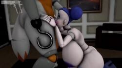 1boy 1futa 3d anal anal_sex animated ballora ballora_(fnafsl) ballora_(spiderjunior10) big_ass big_breasts blowjob casual casual_nudity cum cum_in_throat cum_inside deep_penetration deepthroat five_nights_at_freddy's five_nights_at_freddy's:_sister_location futa_penetrated futanari huge_ass huge_breasts huge_cock hyper_penis josh-u4 lolbit_(fnaf) lolbit_(male) male_on_futa nude oral oral_sex penetration penis robot robot_girl sex sound tagme unhinged_jaw video