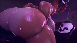 2futas 3d animated five_nights_at_freddy's frederika_(fnaf) huge_ass huge_cock no_sound puppet_(fnaf) rayhuma riding tagme video