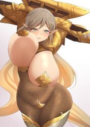 breasts horizon_walker large_breasts mistynight unaligned_breasts