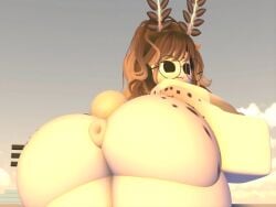 1girl 1girls alternate_version_at_source alternate_version_available anus anus_peek artist_request ass ass_focus big_ass big_ass_(female) bubble_ass bubble_butt bunny jorunna_parva nude_female original_character posing roblox roblox_avatar roblox_background roblox_studio robloxian sea_bunny showing_ass showing_off tagme