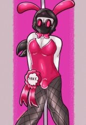 bad_anatomy balls bunny_ears bunny_outfit bunnysuit hank_j._wimbleton madness_combat male male_only playboy_bunny playboy_bunny_costume playboy_outfit playboy_suit rabbit rabbit_boy rabbit_ears sunnypawsy