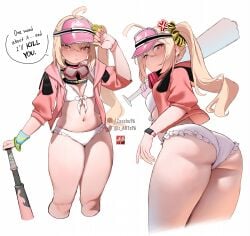 1girls ass big_ass female female_focus female_only light-skinned_female light_skin looking_at_viewer luciana_de_montefio skirt small_breasts smile solo thick_thighs thighs zasshu zasshu96 zenless_zone_zero