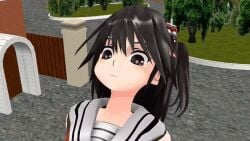 3d_animation animated belly belly_sounds cute_girl giantess giantess_vore gurgling gurgling_noise mmd mmd_vore outside_view smaller_human swallowing tagme video vore vore_belly voreception zero_mmd