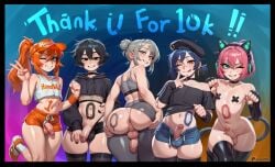 1femboy 2boys ai_generated anal anal_sex anime_style anus blush butt_focus butt_shake comic crossdressing crotch_bulge cum cum_inside cum_while_penetrated feet female femboy flat_chest gay hamstwiz mr.hamstwiz original original_character public socks spread_anus spread_ass spread_legs sweat text thick_thighs trap wet wide_hips yaoi