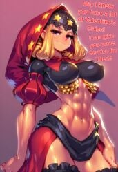 1girls ai_generated bare_legs bare_thighs big_breasts blonde_hair color english_text female gigiti hi_res large_breasts light-skinned_female light_skin long_hair odin_sphere slim_waist text thick_thighs trogiai vanillaware velvet_(odin_sphere)
