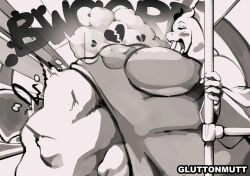 1girls 2d bbw breasts female female_only goth huge_breasts hyper_breasts me overweight princesssamoyed ssbbw tag tagme thick_thighs toriel torn_clothing undertale undertale_(series) vore weight_gain wide_hips