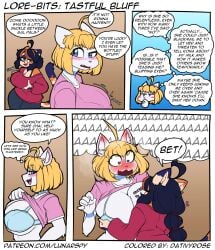 big_breasts bra breastfeeding breasts character_request cleavage female furry huge_breasts kurimi_(lunarspy) lunarspy tagme thick_thighs wide_hips