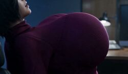 ada_wong ai_generated blacklight9699 breast_expansion futanari huge_breasts tagme video