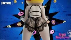 1girls ai_generated black_lingerie epic_games female fortnite lingerie lingerie_only pomni pomni_(tadc) pomni_(the_amazing_digital_circus) sound tagme the_amazing_digital_circus twerking video video_game white_body x_username yallahs80