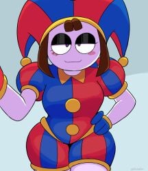 fortnite pomni_(the_amazing_digital_circus) sexy sketchfins tagme the_amazing_digital_circus thick_thighs