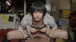 1boy 1girls 3d animated big_penis boots breasts breasts_out breasts_outside clothed_sex cowgirl_position devil_may_cry devil_may_cry_5 eye_contact female female_on_top female_penetrated gamingarzia giver_pov gloves heterochromia huge_cock lady_(devil_may_cry) large_penis looking_at_viewer male male/female male_penetrating male_penetrating_female male_pov nipple_play nipples penetrating_pov penetration penis penis_in_pussy pov pov_eye_contact pussy riding riding_penis sex short_hair shorter_than_30_seconds smile sound straight tagme vagina vaginal_penetration vaginal_sex video