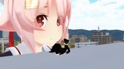 3d_animation animated belly belly_sounds cute_girl giantess giantess_vore gurgling gurgling_noise mmd mmd_vore outside_view smaller_human swallowing tagme video vore vore_belly voreception zero_mmd