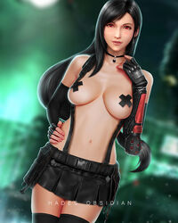 tifa lockhart from final fantasy by hadesobsidian