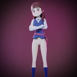 atsuko kagari from little witch academia by justhopelessbaka