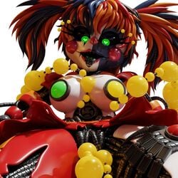 3d 3d_(artwork) baby_(fnafsl) big_breasts circus_baby circus_baby_(fnaf) cosmic_trance female_only five_nights_at_freddy's scrap_baby scrap_baby_(cosmic_trance) scrap_baby_(fnaf) sister_location solo solo_female