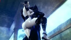 3d ada-1 animated ass big_ass boots bungie coat dat_ass destiny_(game) exo female gloves guardian_(destiny) helmet latex latex_gloves male male/female missionary no_sound robot robot_girl robot_humanoid sonicfreak standing standing_on_one_leg standing_sex steam video warlock_(destiny)