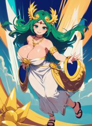 palutena from kid icarus by mabi ai