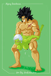 broly from dragon ball by acelewdarts
