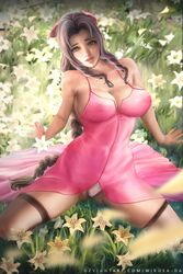 aerith gainsborough from final fantasy by wikusa