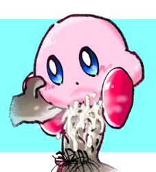 anthro cum cum_inside insertion interspecies kehiko kirby kirby_(series) nintendo penis size_difference