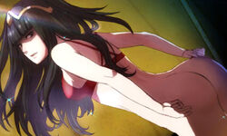 ass black_hair edit edited_official_artwork female fire_emblem fire_emblem_awakening looking_back nude_filter official_art tharja_(fire_emblem) tharja_(summer)_(fire_emblem)