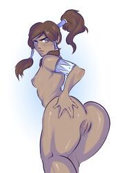 korra from avatar legends by schadenfiend
