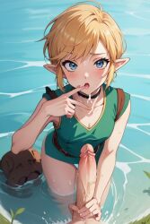 ai_generated femboy link strombo the_legend_of_zelda yaoi