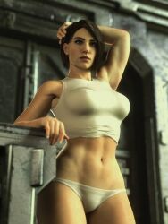 1girls 3d big_ass big_breasts breasts bust busty capcom curvaceous curvy curvy_figure female hips hourglass_figure huge_ass huge_breasts jill_valentine large_ass large_breasts light-skinned_female light_skin mature mature_female resident_evil resident_evil_3 slim_waist thick top_heavy voluptuous waist wide_hips word2