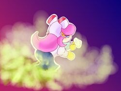 ass fart fart_cloud fart_everywhere fart_fetish farting female female_only kirby_(series) kirby_planet_robobot kirbyoblue1 nintendo smelly susanna_patrya_haltmann susie_(kirby)