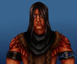 barbarian human_male hunar muscular muscular_male original_character warcraft xen0fiendz