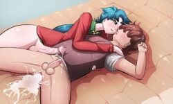 1boy 1futa anal anal_sex animated ass ass_focus ass_grab big_ass big_penis bishoujo_senshi_sailor_moon blue_eyes blue_hair bottomless brown_hair clothing cum cum_in_ass cum_in_pussy cum_inside excessive_cum futa_is_bigger futa_on_male futanari hands-free handsfree_ejaculation heartberrie huge_ass huge_cock kissing male mating_press moaning penis ponytail sailor_moon seiya_kou sex short_hair small_penis sound suit suit_and_tie tagme thick thick_ass thick_thighs video voice_acted