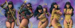 1girls abs abstract_background amazon armor ball_gag beauty_mark big_breasts black_hair blackprof bola bondage brazilian brazilian_female breasts captured captured_heroine comission dark-skinned_female dark_skin dc dc_comics destroyed_clothing female female_only femsub gag gold_eyes golden_boleadoras hi_res lasso_of_truth long_hair magic_bondage nipples nude nude_female restrained rope rope_bondage sequence skindentation stripped stripped_naked superheroine tiara toned toned_female torn_clothes wonder_girl wonder_woman_(series) yara_flor