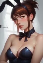 ai ai_generated animedrawing animegirl animemangagirl animestyle breasts bunny_girl bunnysuit dota dota2 dota2fanart dota2girls dota2heroes dota_2 dotadragonsblood gamecharacter gamefanart marci marci_(dota) marci_ai painting photoshop