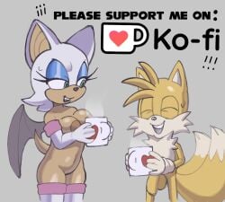 1boy 1boy1girl 1girls 2d age_difference animal_ears animal_nose anthro blonde_hair blue_eyes body_fur boobtardd breasts clothing completely_nude drinking drinking_coffee duo eyeshadow fangs female footwear fox fox_boy fox_ears fox_tail fur furry furry_female furry_male furry_with_furry furry_with_non-furry genitals gloves green_eyes half-closed_eyes handwear happy intermission interspecies ko-fi_logo ko-fi_username large_breasts legwear lying makeup male male_penetrating male_penetrating_female mammal miles_prower mobian mobian_(species) mobian_bat multiple_tails navel nipples nude older_female older_woman_and_younger_boy open_mouth penis resting rouge_the_bat sega short_hair smile snout sonic_(series) sonic_adventure_2 sonic_the_hedgehog_(series) spread_legs standing stomach straight tail tails_the_fox teeth testicles thighhighs two-tone_fur vagina white_fur white_gloves white_hair younger_male