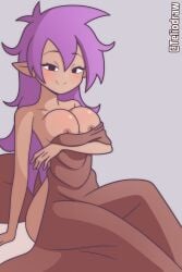 1girls female female_only shantae shantae:_half-genie_hero shantae_(character) shantae_and_the_pirate's_curse solo teliodraw